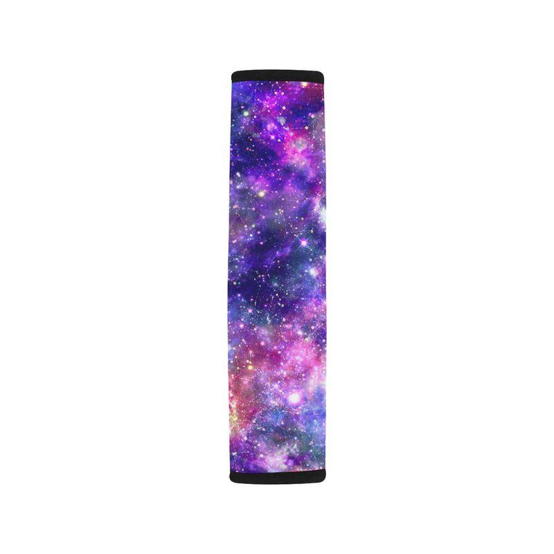 Galaxy Night Stardust Space Print Car Seat Belt Cover