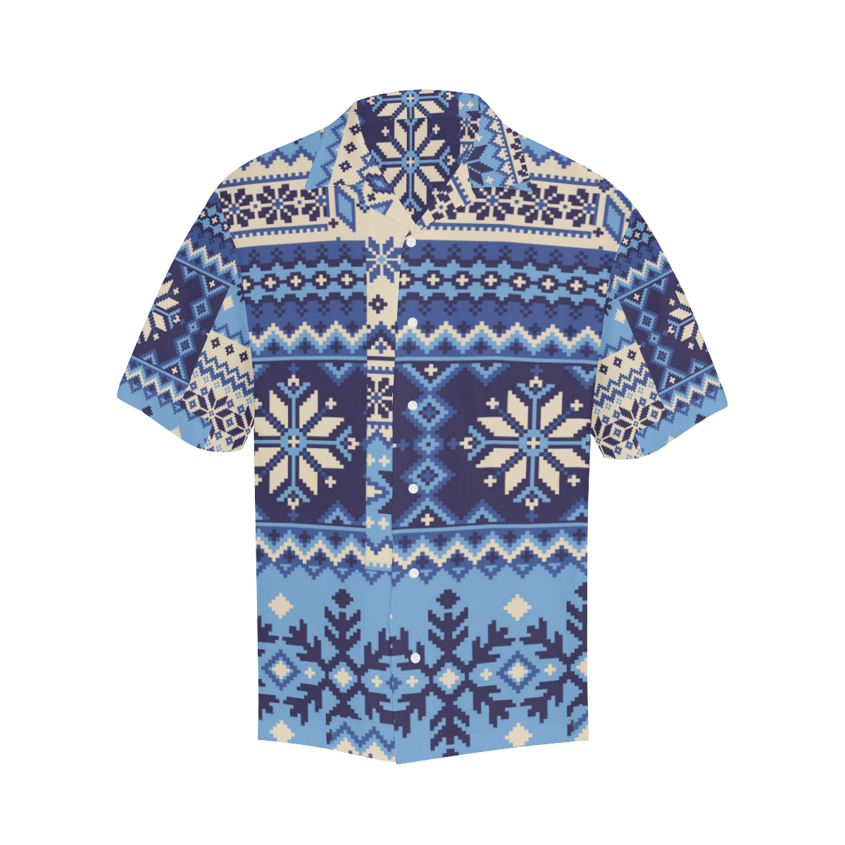 Nordic Pattern Print Design A04 Men's Hawaiian Shirt