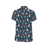 Cupcake Pattern Print Design 03 Men's Short Sleeve Button Up Shirt