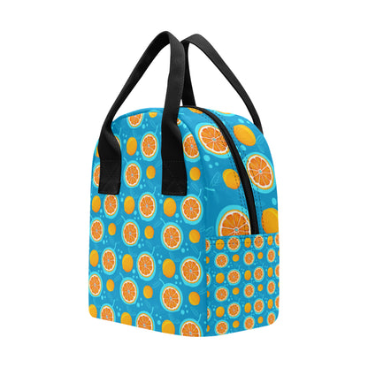 Grapefruit Pattern Print Design GF03 Insulated Lunch Bag