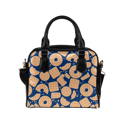 Cracker Pattern Print Design 03 Shoulder Handbag