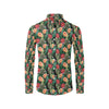 Cactus Pattern Print Design 06 Men's Long Sleeve Shirt