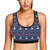 Anchor Pattern Print Design 07 Sports Bra