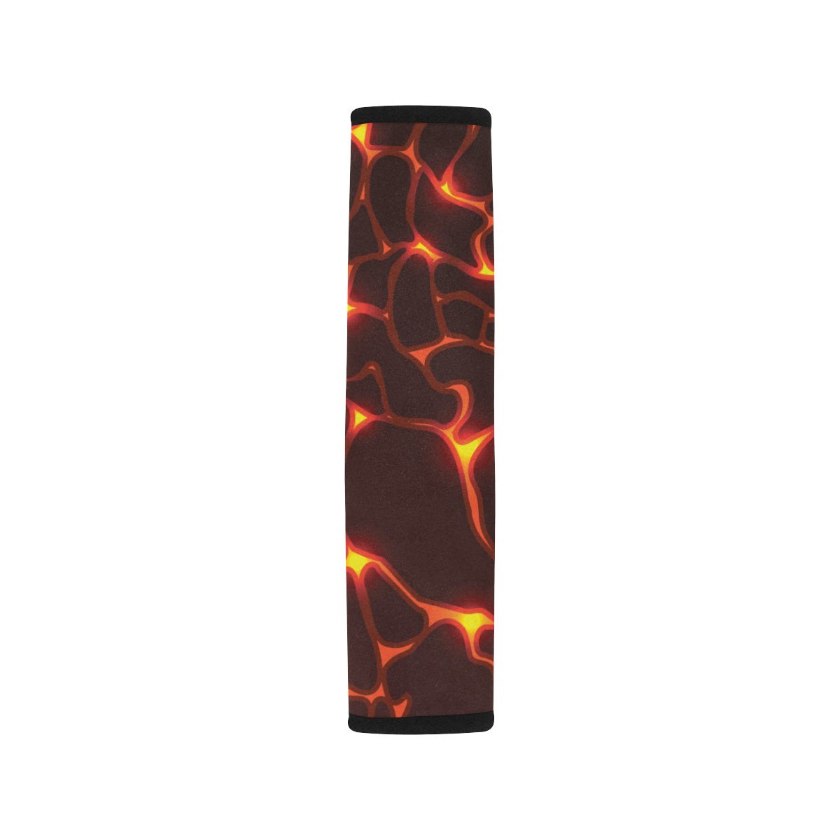 Lava Pattern Print Design 02 Car Seat Belt Cover
