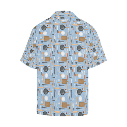 Cooking Kitchen Tools Pattern Print Design 02 Men's Hawaiian Shirt