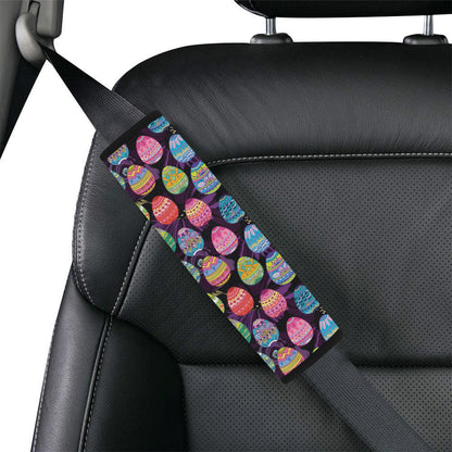 Easter Eggs Pattern Print Design RB08 Car Seat Belt Cover