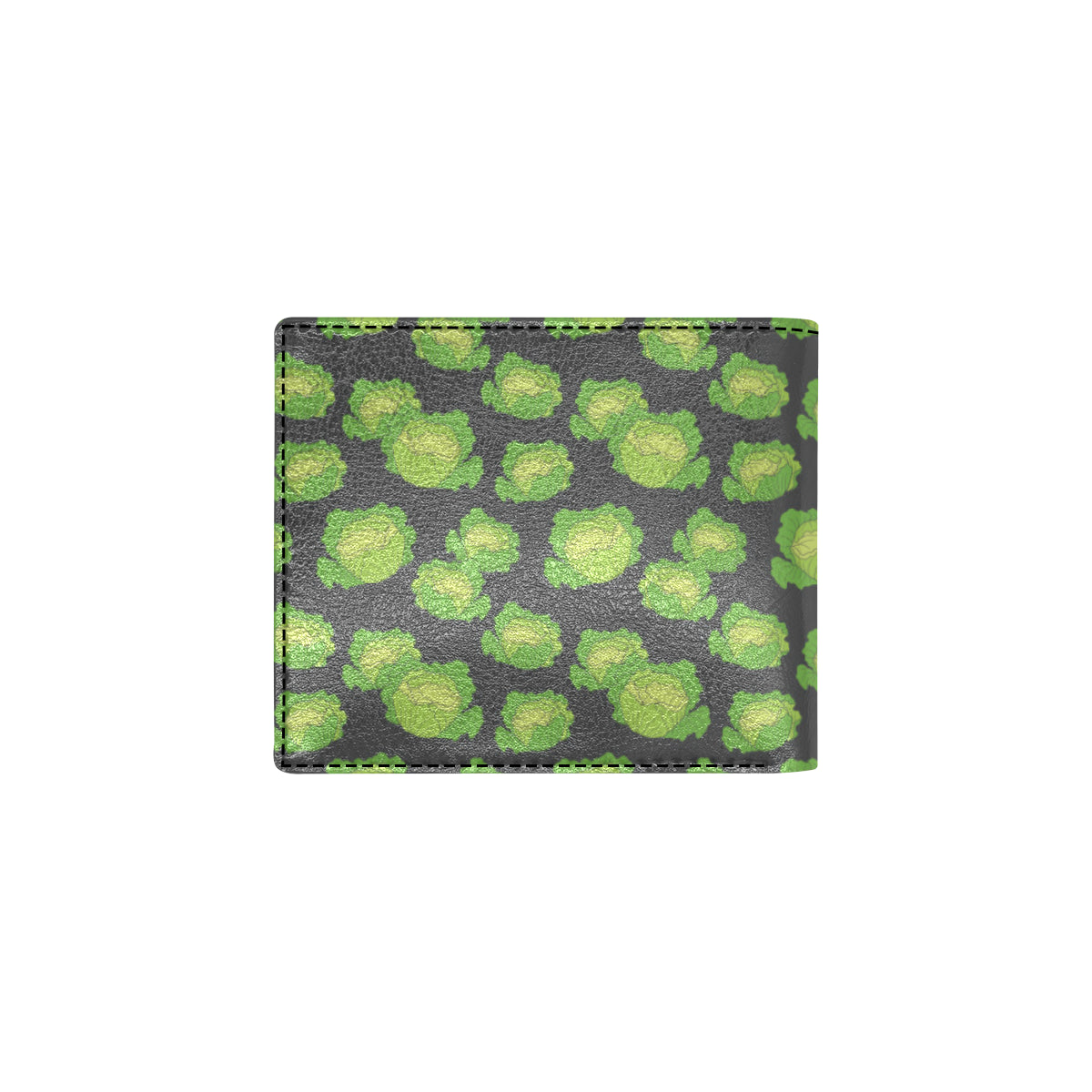 Cabbage Pattern Print Design 01 Men's ID Card Wallet