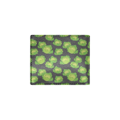 Cabbage Pattern Print Design 01 Men's ID Card Wallet