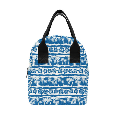 Hawaiian Themed Pattern Print Design H021 Insulated Lunch Bag