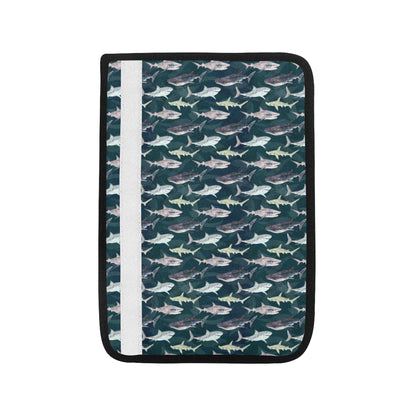Shark Pattern Print Car Seat Belt Cover