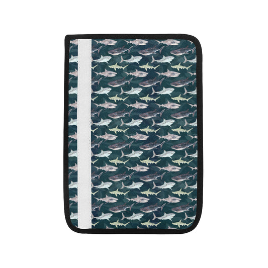 Shark Pattern Print Car Seat Belt Cover