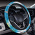 Palm Tree Beach Steering Wheel Cover with Elastic Edge