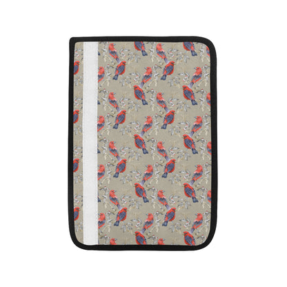 Birds Pattern Print Design 05 Car Seat Belt Cover