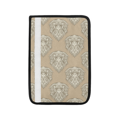Pekingese Pattern Print Design A01 Car Seat Belt Cover