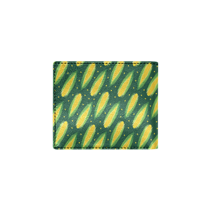 Corn Pattern Print Design 03 Men's ID Card Wallet