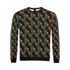 Heliconia Pattern Print Design HL04 Men Long Sleeve Sweatshirt