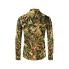 Camo Realistic Tree Forest Texture Print Men's Long Sleeve Shirt