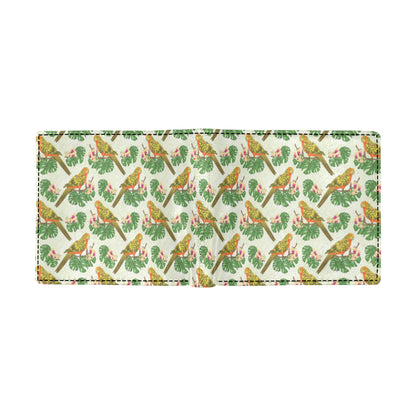 Conures Pattern Print Design 01 Men's ID Card Wallet