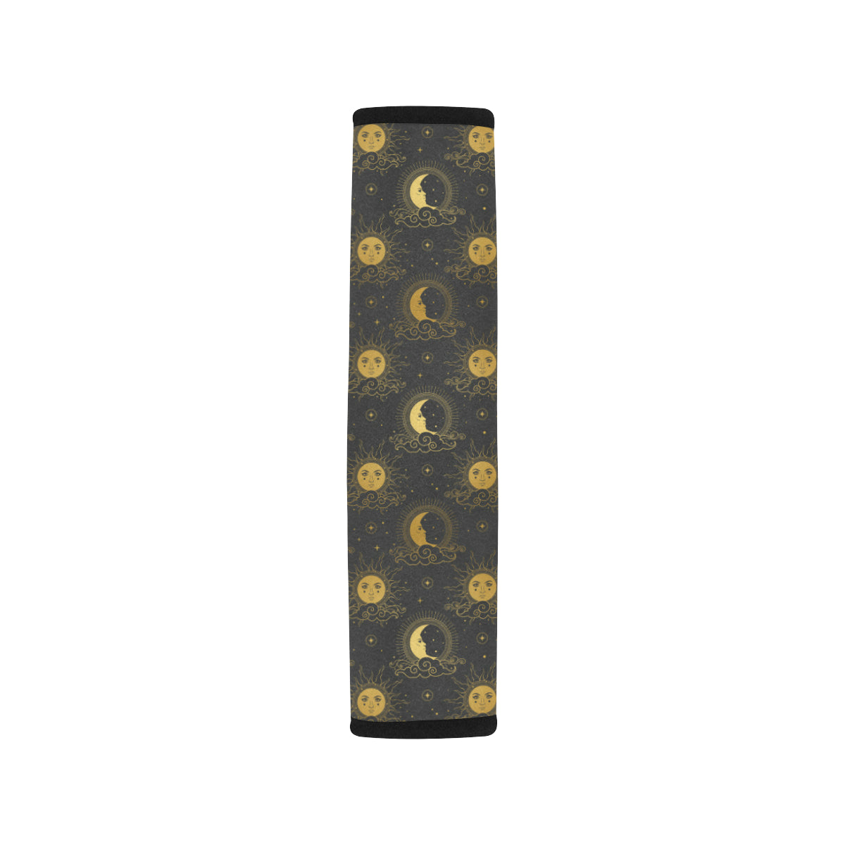 Celestial Moon Sun Pattern Print Design 05 Car Seat Belt Cover