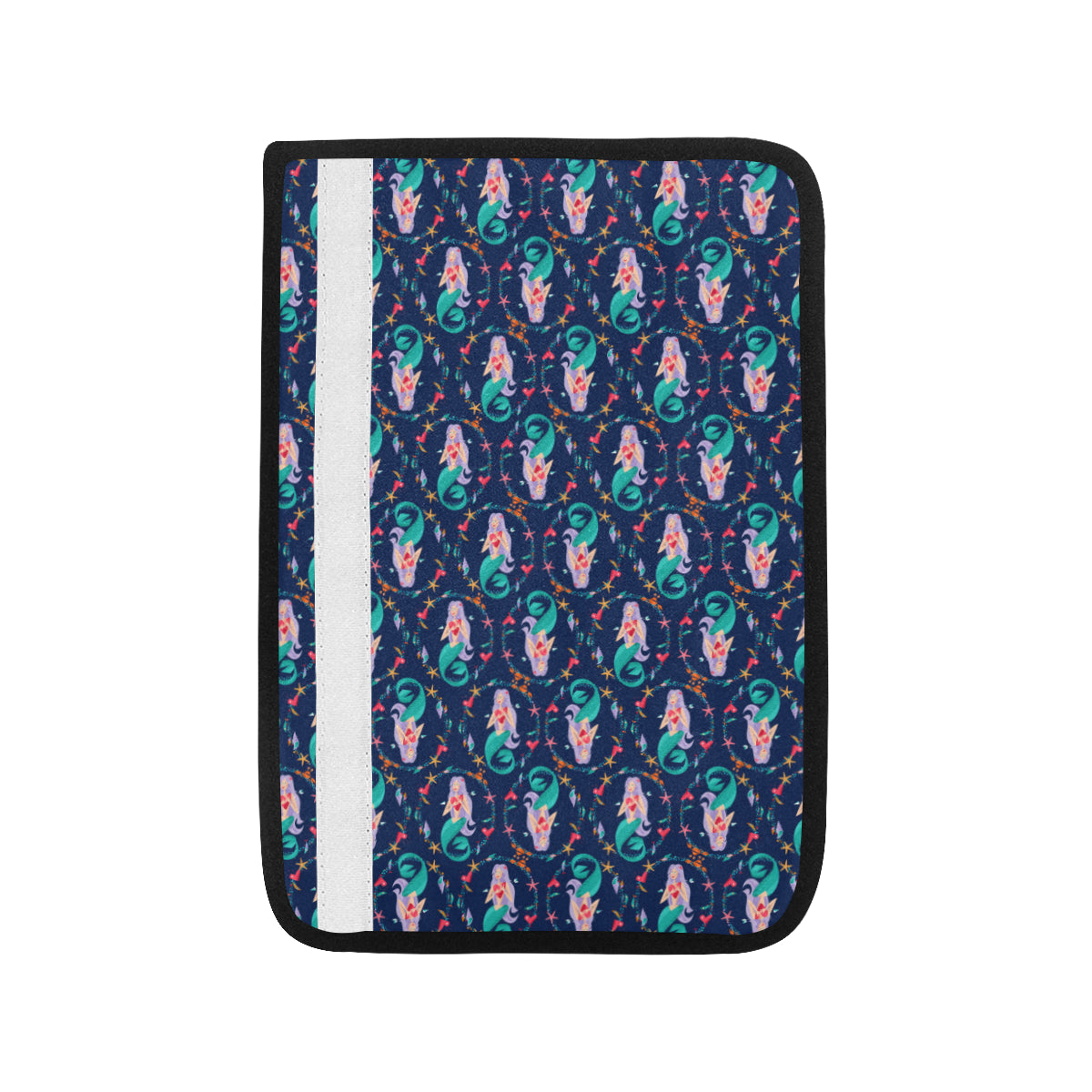 Mermaid Girl Cute Design Print Car Seat Belt Cover
