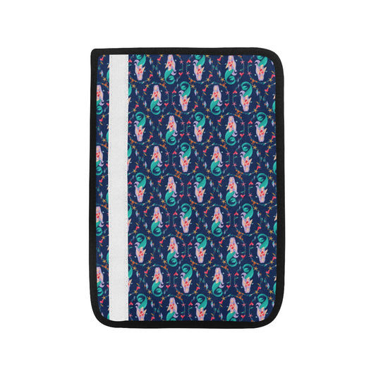 Mermaid Girl Cute Design Print Car Seat Belt Cover