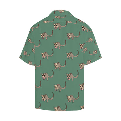 Sugar Glider Pattern Print Design 01 Men's Hawaiian Shirt