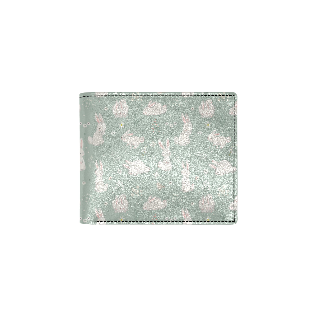 Bunny Pattern Print Design 03 Men's ID Card Wallet