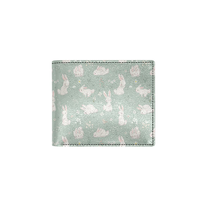 Bunny Pattern Print Design 03 Men's ID Card Wallet