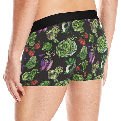 Lettuce Pattern Print Design 01 Men's Boxer Briefs