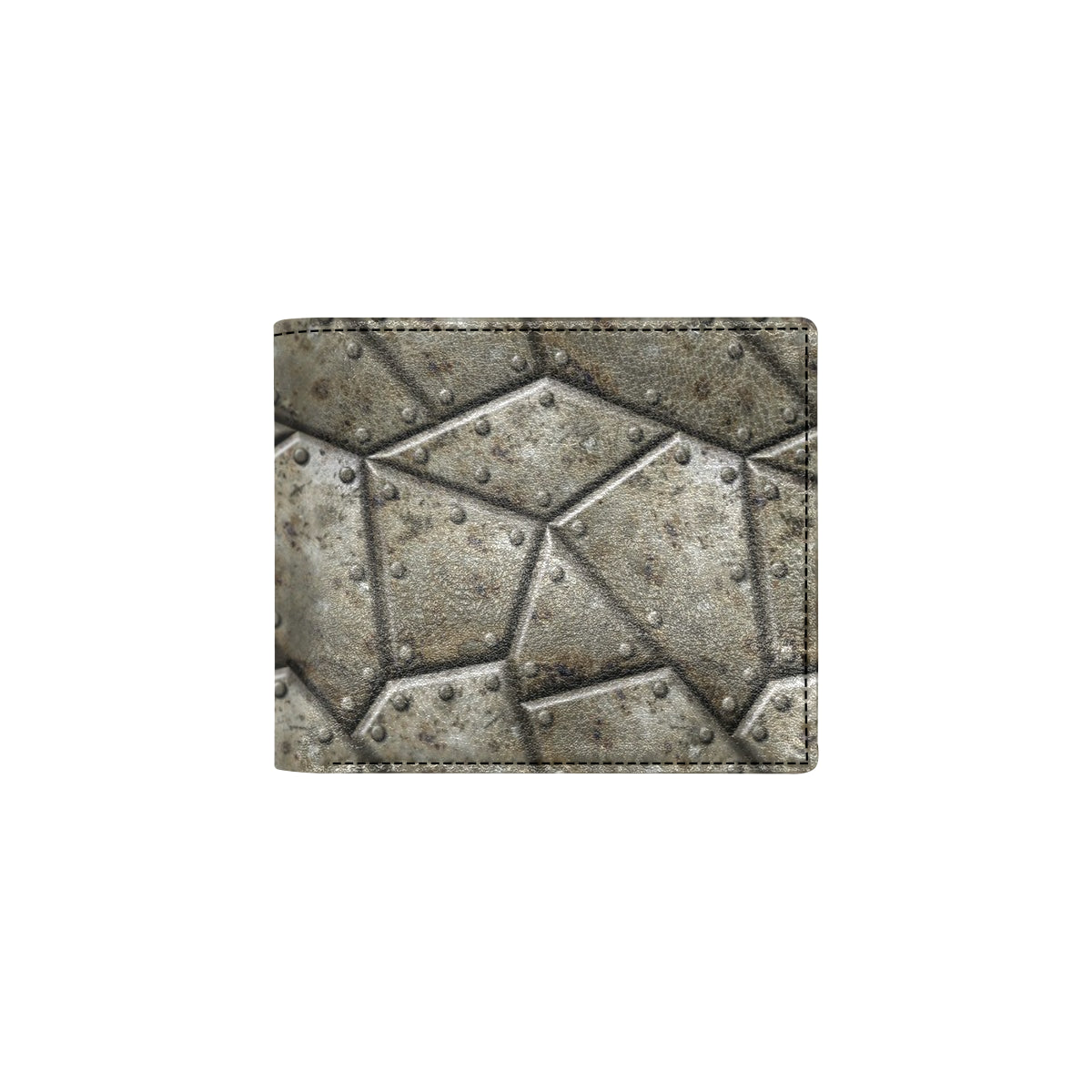 Armor Pattern Print Design 01 Men's ID Card Wallet