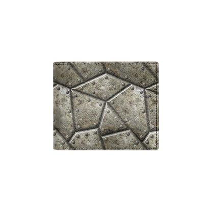 Armor Pattern Print Design 01 Men's ID Card Wallet