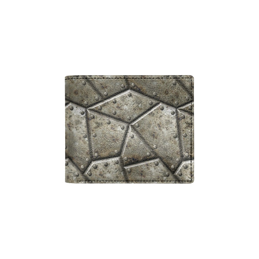 Armor Pattern Print Design 01 Men's ID Card Wallet