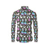 Donut Unicorn Pattern Print Design DN09 Men's Long Sleeve Shirt