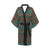 Aztec Pattern Print Design 04 Women's Short Kimono