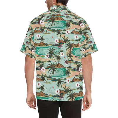 Pacific island Pattern Print Design A03 Men's Hawaiian Shirt