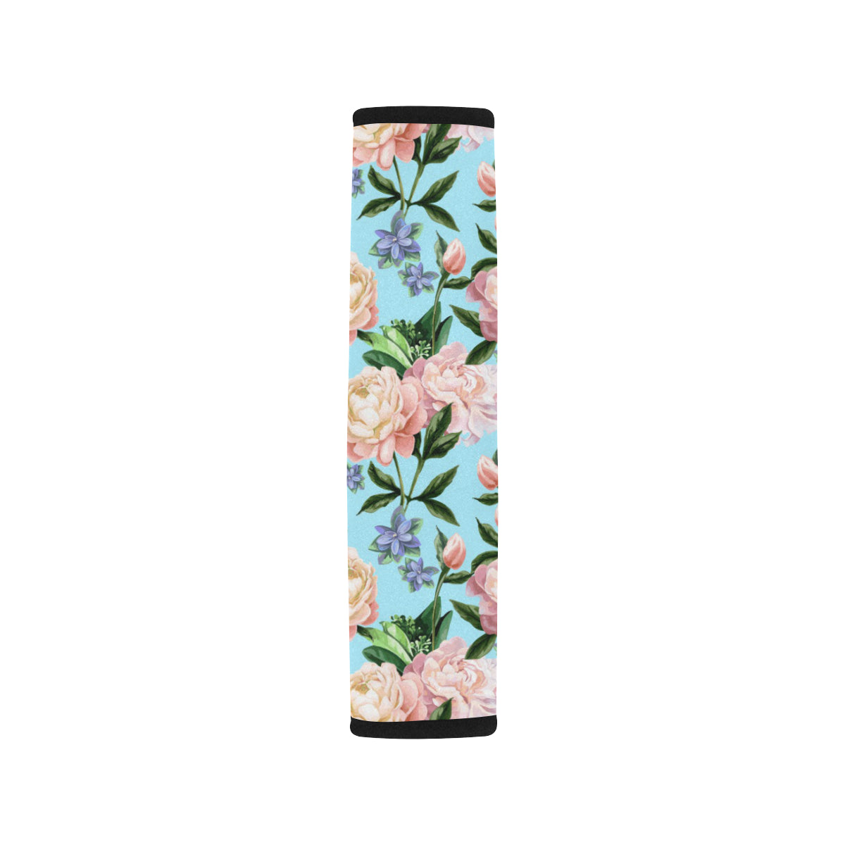 Peony Pattern Print Design PE02 Car Seat Belt Cover