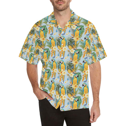 Parrot Pattern Print Design A04 Men's Hawaiian Shirt