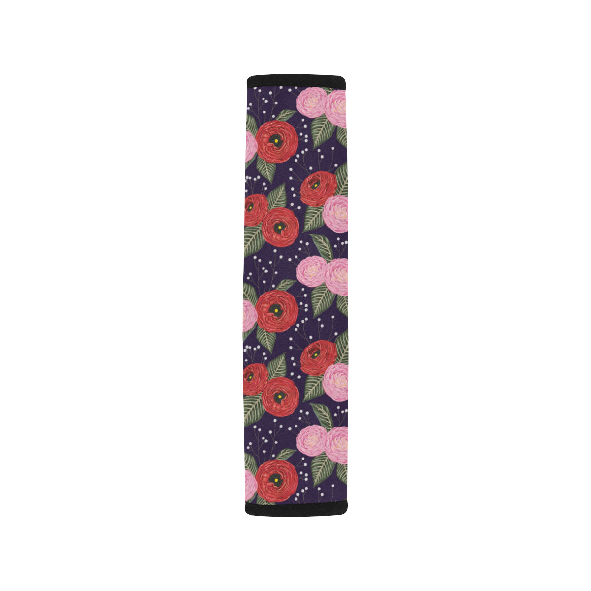 Camellia Pattern Print Design CM02 Car Seat Belt Cover