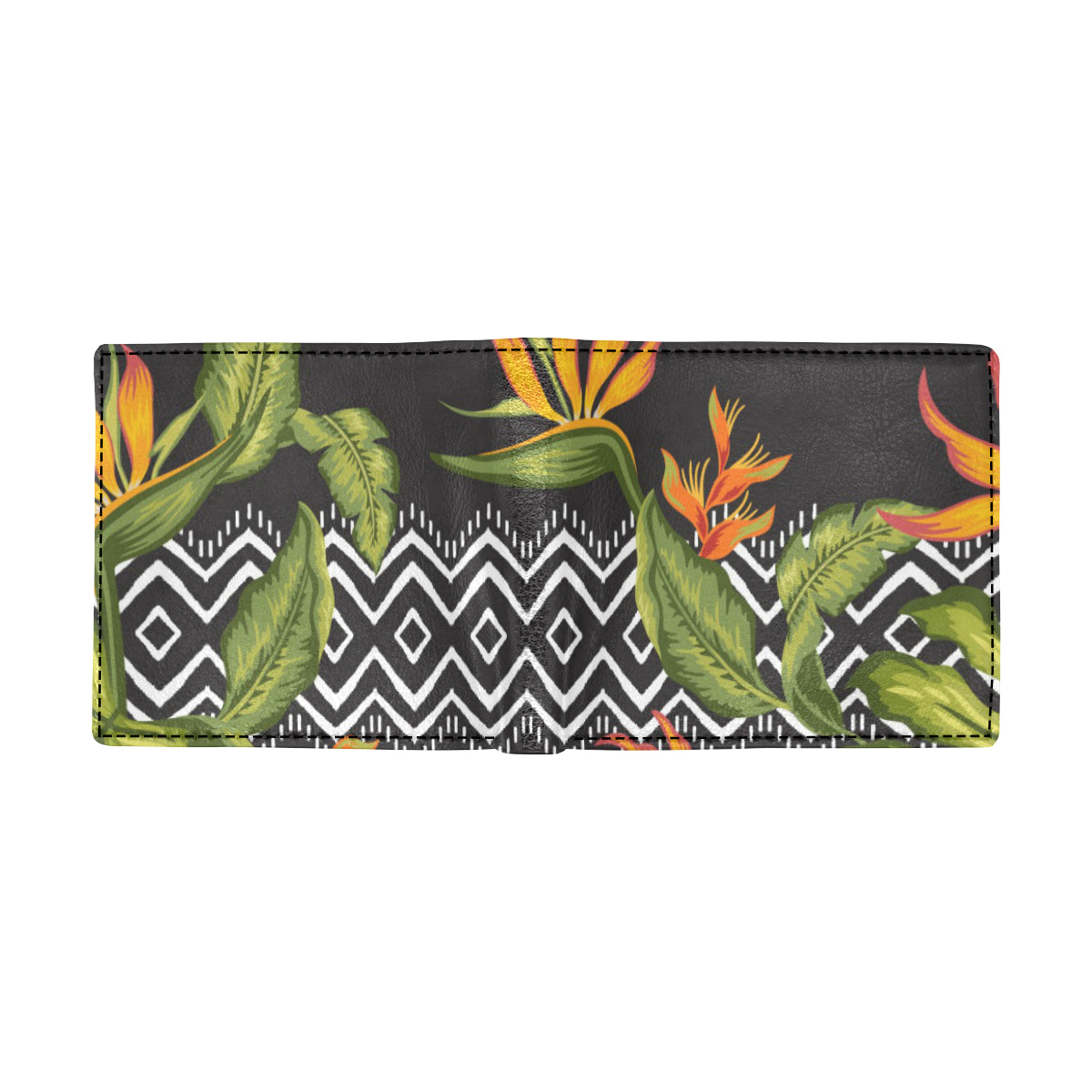 Bird Of Paradise Pattern Print Design BOP07 Men's ID Card Wallet
