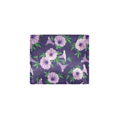 Morning Glory Pattern Print Design MG01 Men's ID Card Wallet