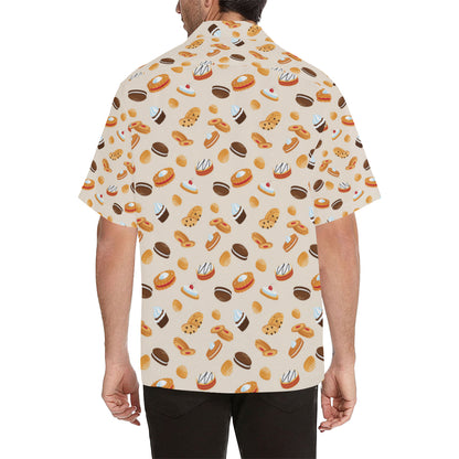 Biscuit Pattern Print Design 01 Men's Hawaiian Shirt