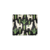 Llama Cactus Pattern Print Design 011 Men's ID Card Wallet