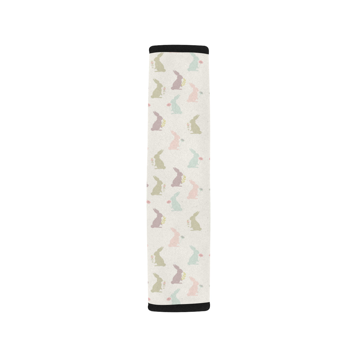 Bunny Pattern Print Design 05 Car Seat Belt Cover