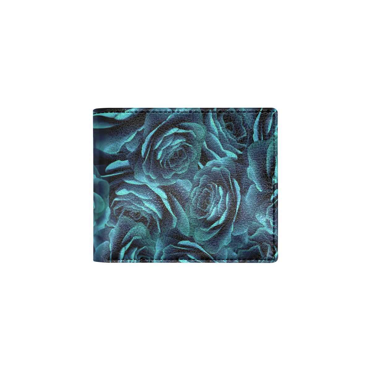 Camellia Pattern Print Design CM04 Men's ID Card Wallet