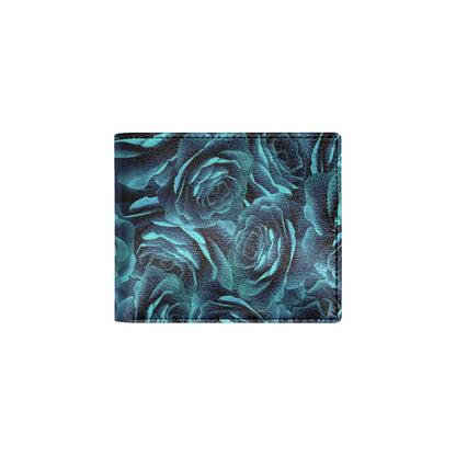 Camellia Pattern Print Design CM04 Men's ID Card Wallet