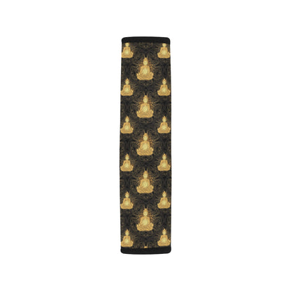 Buddha Pattern Print Design 02 Car Seat Belt Cover