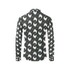 Chicken Pattern Print Design 06 Men's Long Sleeve Shirt