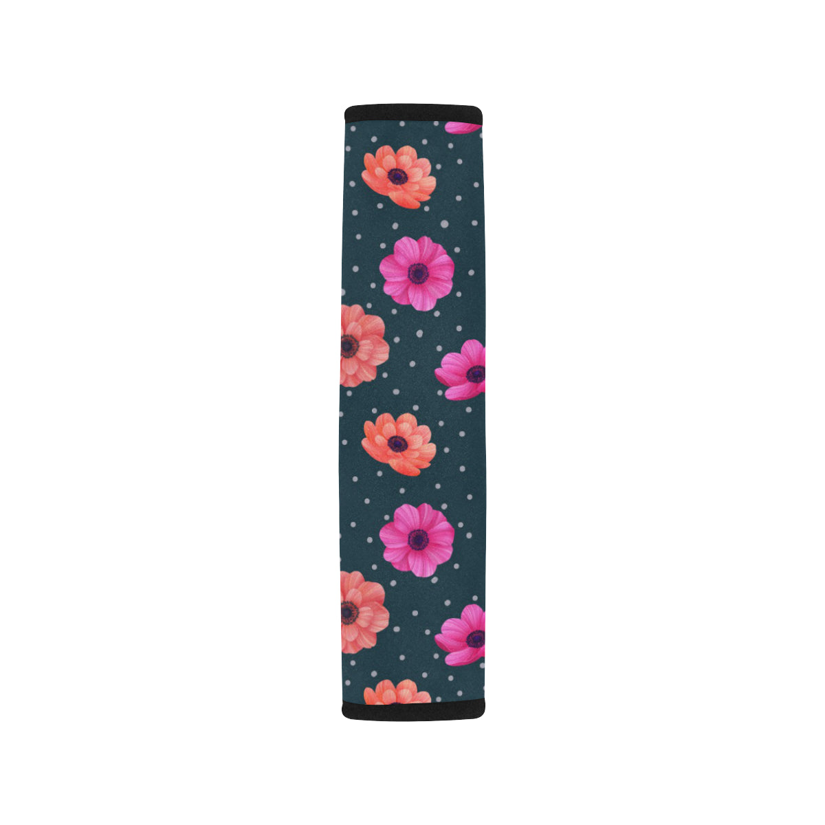 Anemone Pattern Print Design AM08 Car Seat Belt Cover