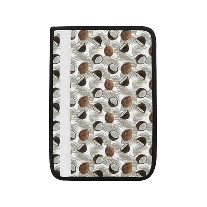 Coconut Pattern Print Design CN03 Car Seat Belt Cover