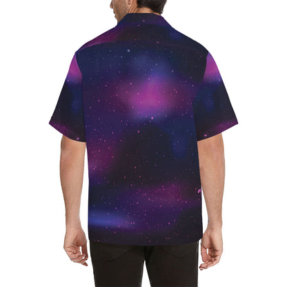 Night sky Pattern Print Design A04 Men's Hawaiian Shirt